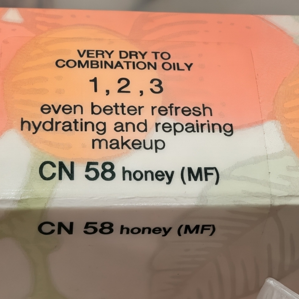 Clinique Even Better Refresh Foundation - Honey CN 58 (MF) NWT - Picture 2 of 2